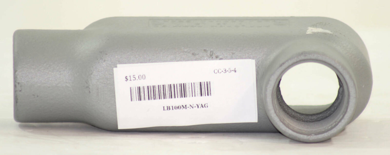 Appleton LB-100M Conduit Outlet Body Material: Grayloy-Iron Diameter: 1 Inch Form 35