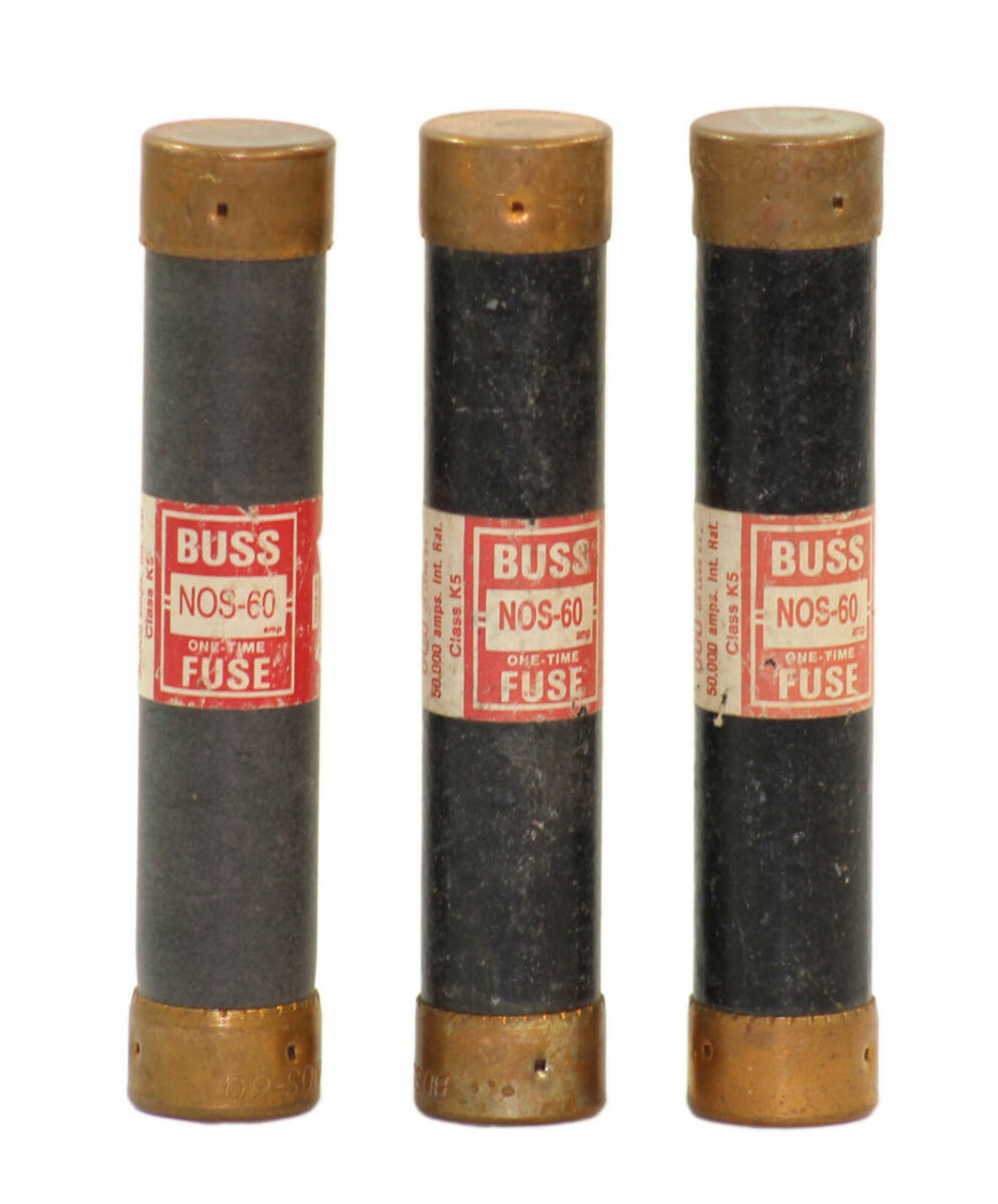 Bussmann NOS-60 Fuse 60 A 600V One Time, Non-Current Limiting, Class K5