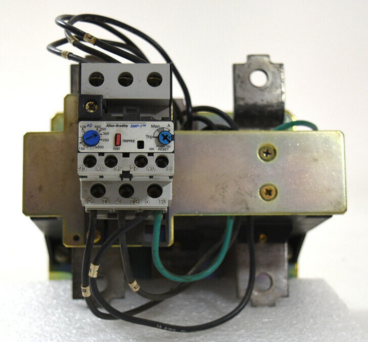 Allen-Bradley 193-A5P6 Overload Relay 128-400A 3P Current Ratio: 400/5, Automatic/Manual Reset 40793-491-01-ABP3