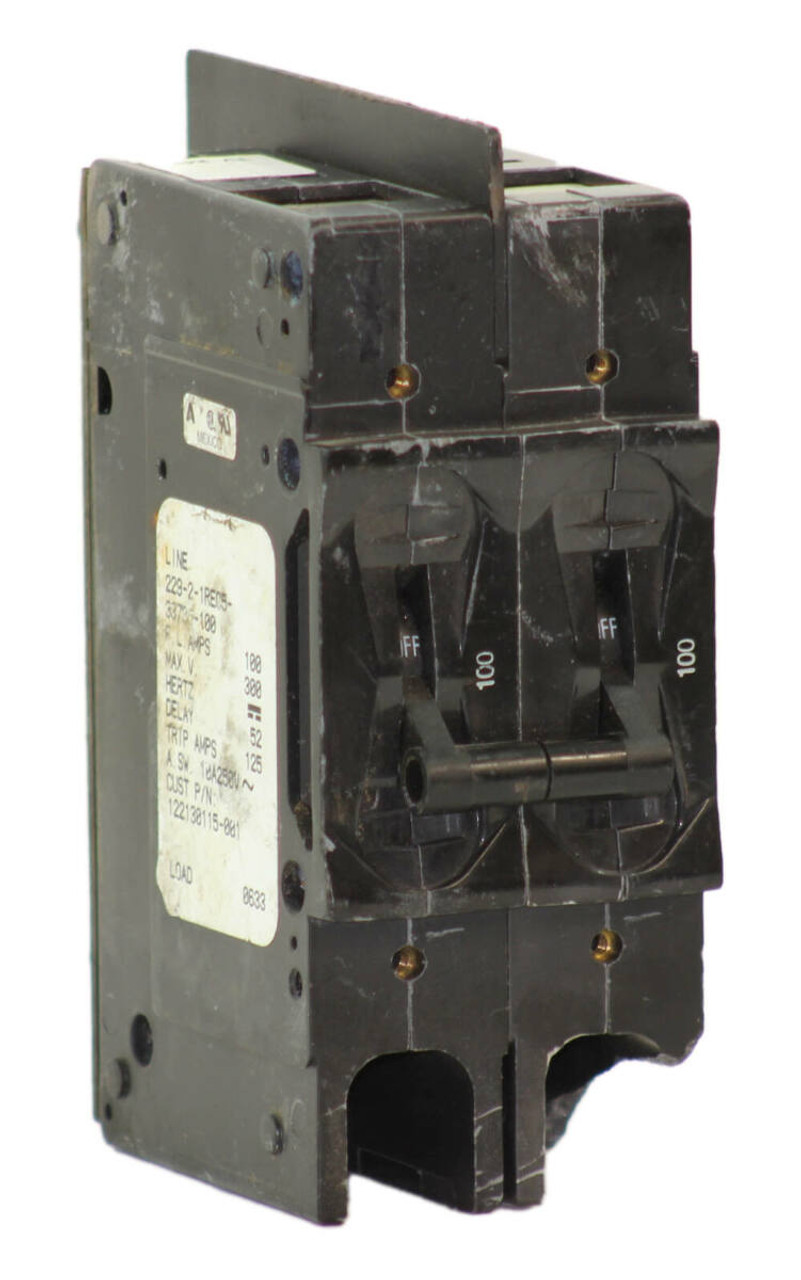 Airpax 229-2-1REC5-33735-100 Breaker 100A 300V 2P