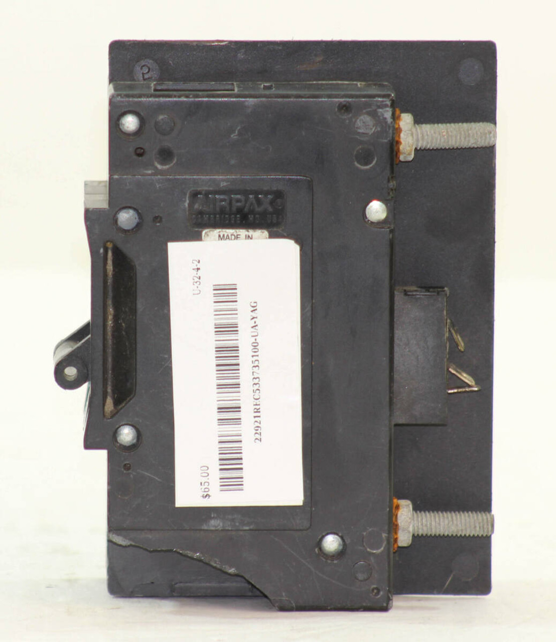Airpax 229-2-1REC5-33735-100 Breaker 100A 300V 2P