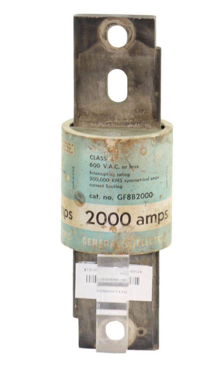 General Electric GF8B2000 Fuse 2000A 600V Class L