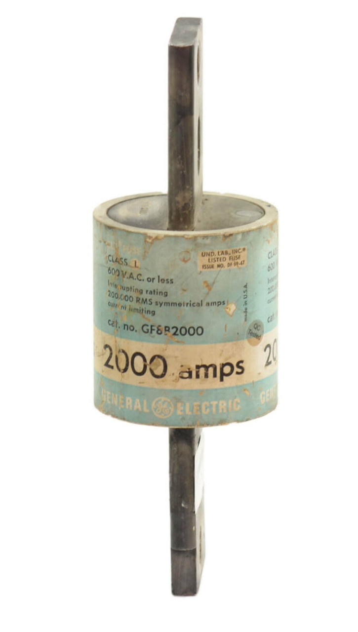 General Electric GF8B2000 Fuse 2000A 600V Class L