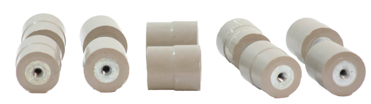 Glastic R4200-A5 Ceramic Standoff Insulator Cylinder Tan Color;