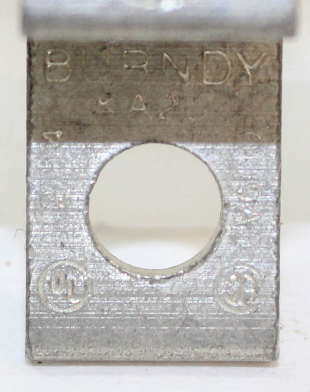 Burndy KA2U Aluminum Mechanical Lug Single Port 1 Hole 2-14 AWG 1/4-inch Stud