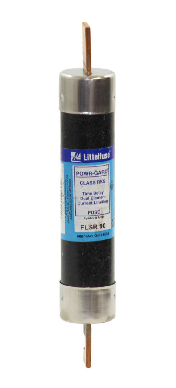 Littelfuse FLSR 90 Fuse 90A 600V Powr-Gard Class RK5 Time Delay Dual Element