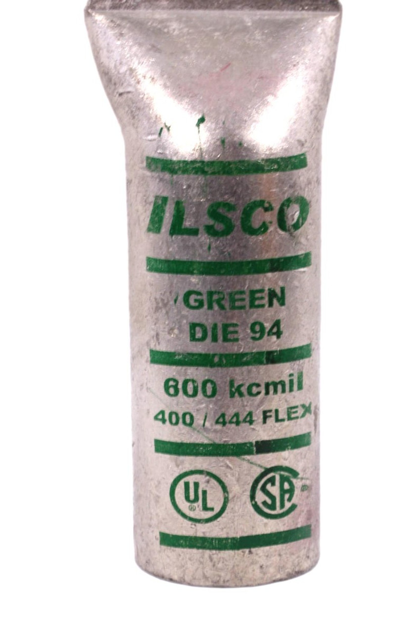 Ilsco CLND-600-12-134 Surecrimp Copper Compression Lug 1/2 Stud 2 Hole Tin Plated