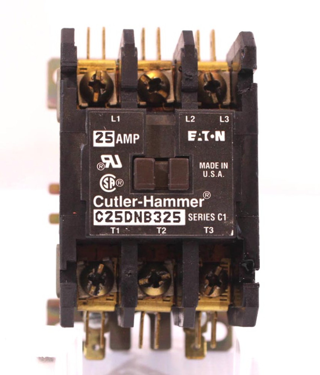 Cutler Hammer C25DNB325 Contactors 25A 3P Coil 24V 50/60Hz 9-2741-6 Series C1