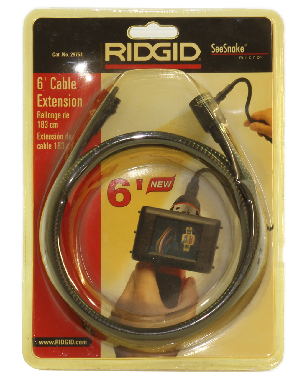 Rigid 29753 Cable Extension