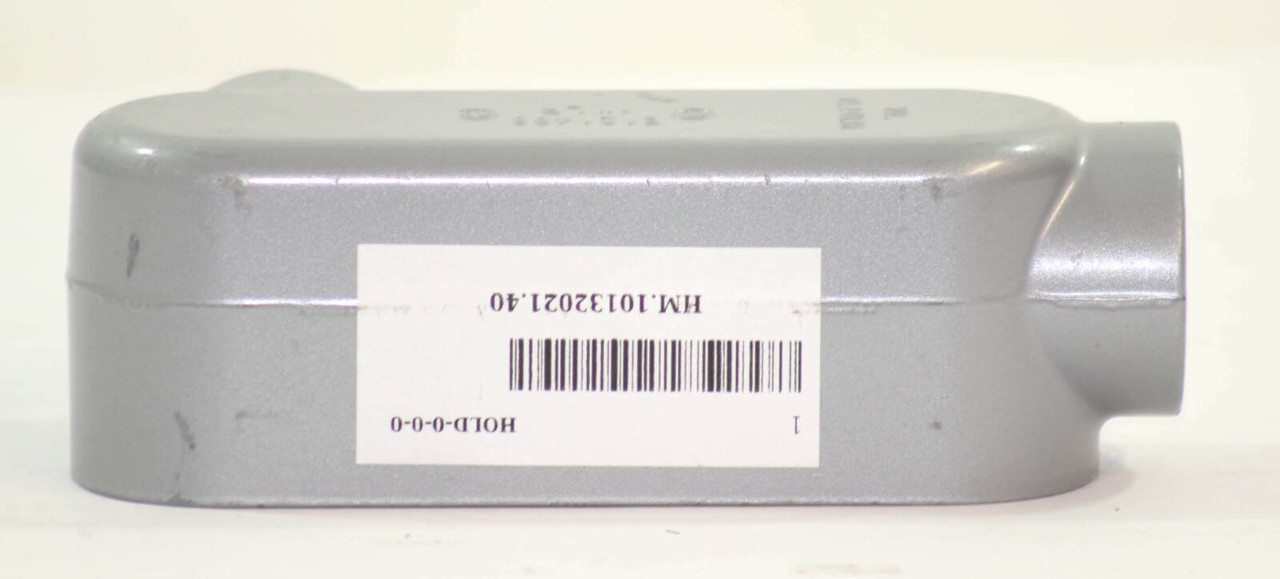 Crouse Hinds LR35 Conduit Outlet Body Material: Copper-Free Aluminum Diameter: 1 Inch Series 5