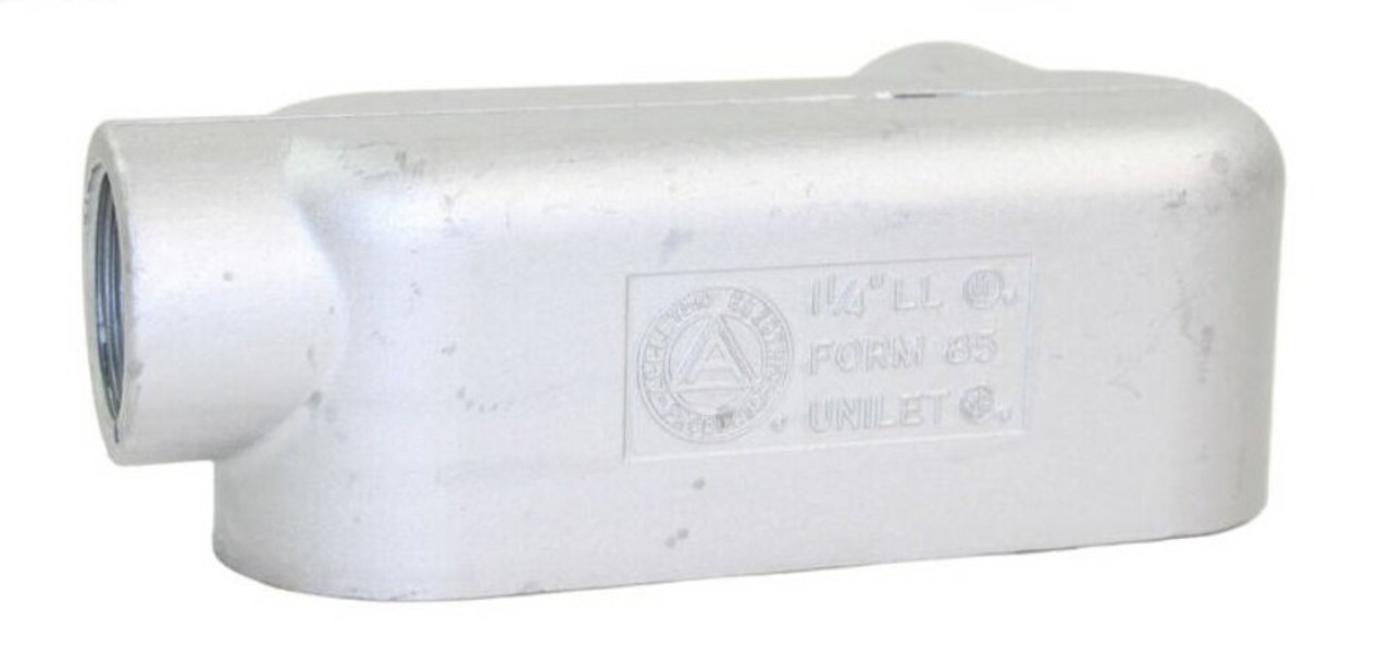 Appleton LL125-A Conduit Body Material: Aluminum Size: 1 1/4 Inch FORM 85