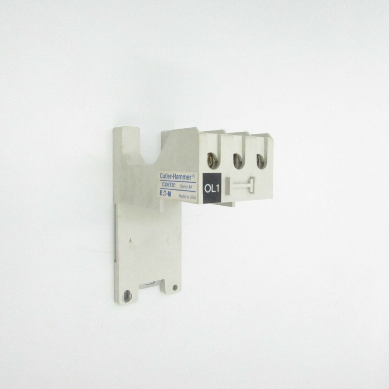 Cutler Hammer C306TB1 Din Rail and Panel Mounting Adapter Use with 32-Amp Overload Relay