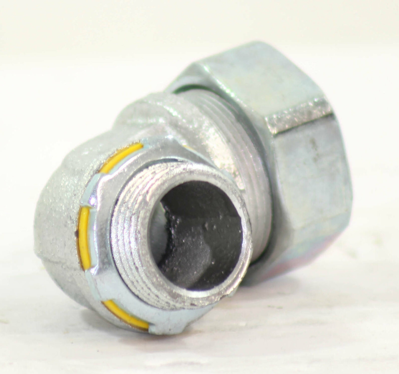 Crouse Hinds LT7590 Connector Material: Malleable Iron Size: 3/4 Inch 90 Degree Elbow, Liquid Tight