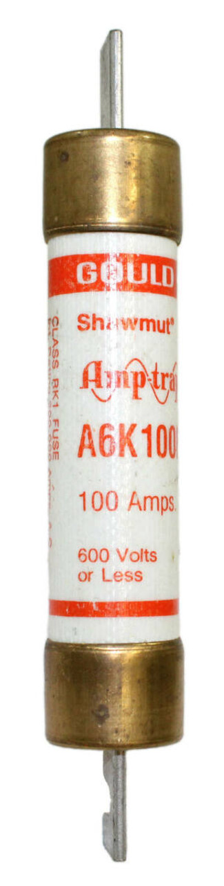 Gould A6K100R Class RK1 Fuse 100A 600V