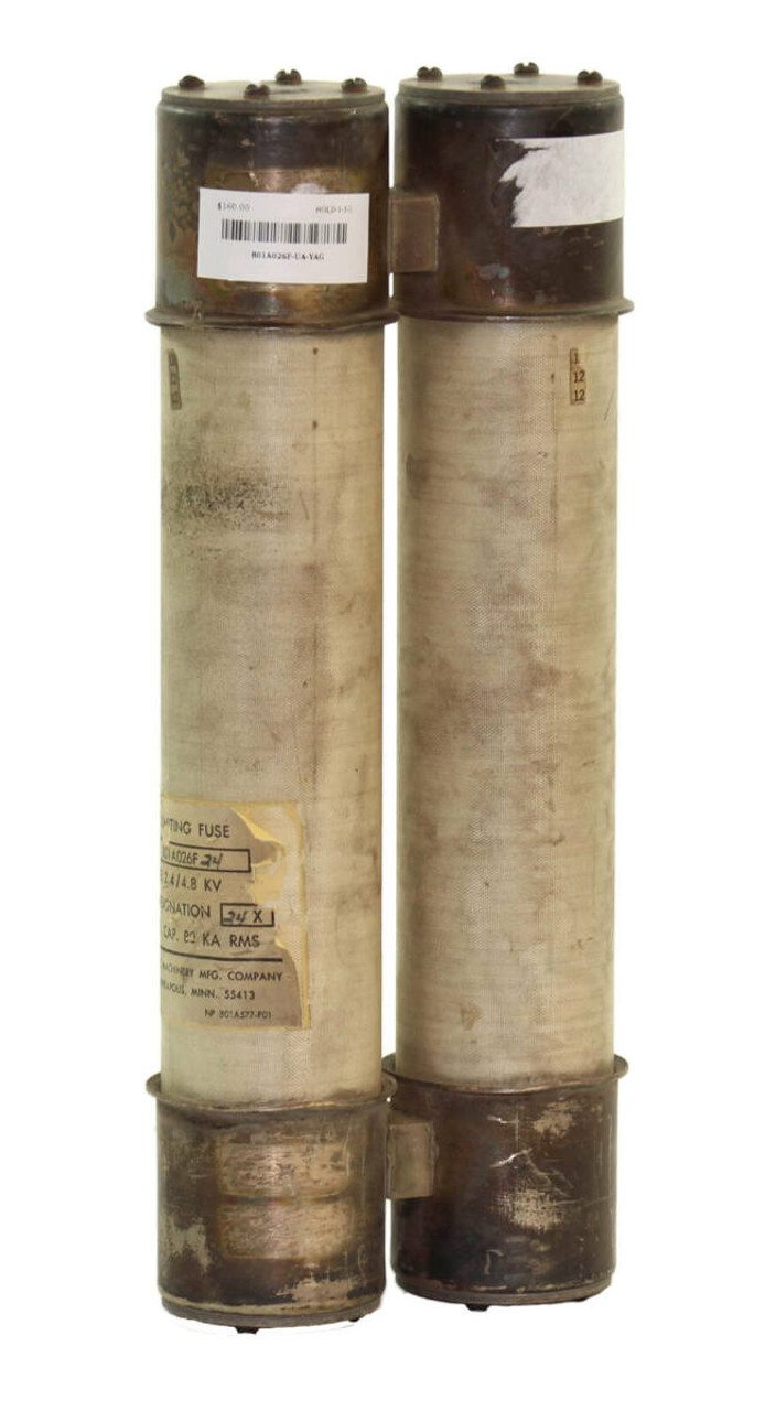 Electric Machinery 801A026F Current Limiting Fuse 80 KA