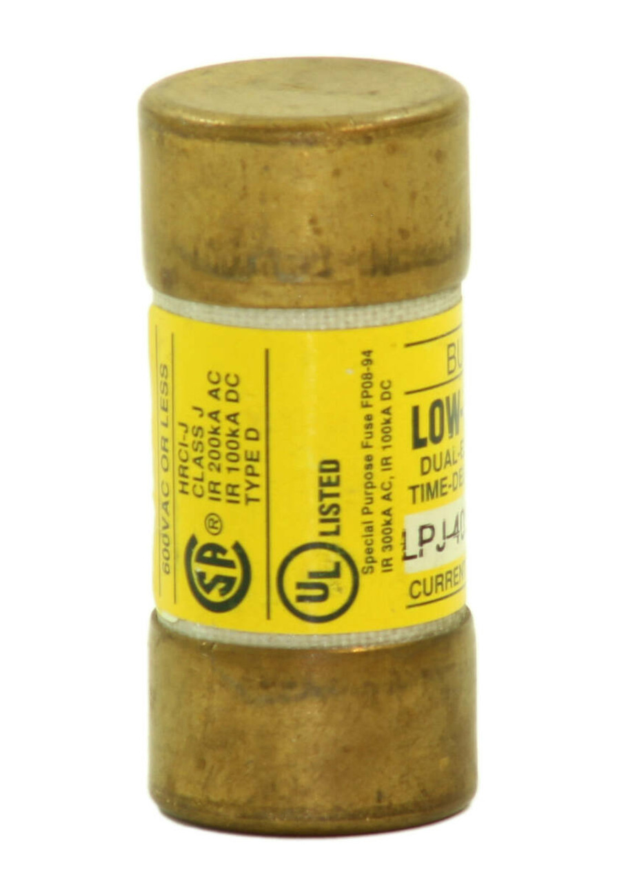 Bussmann LPJ-40SP Low-Peak Fuse 40A 600 VAC Class J