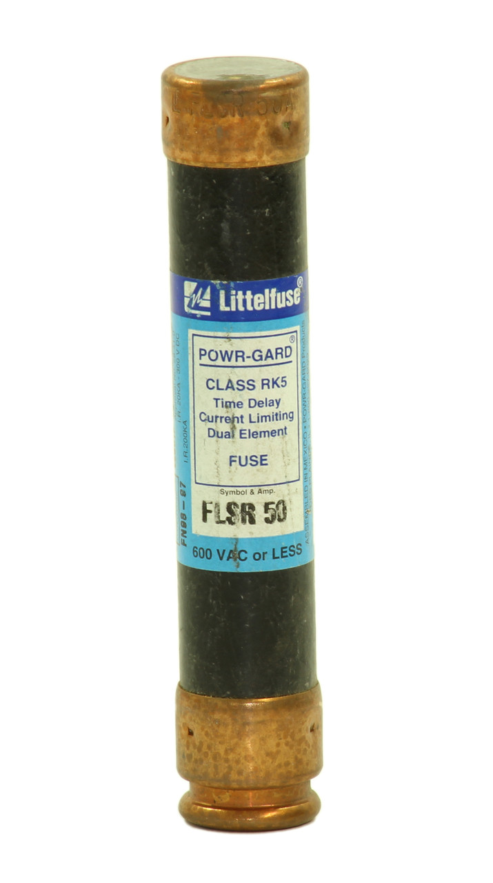 Littelfuse FLSR 50 Fuse 50A 600V Current Limiting Class RK5 Time Delay Dual Element