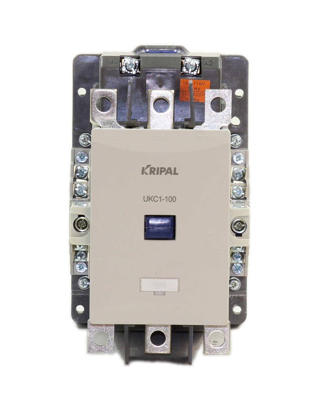 Kripal UKC1-100-3-120 Contactor 100A 240V 3P 120 V Coil 50-60 Hz