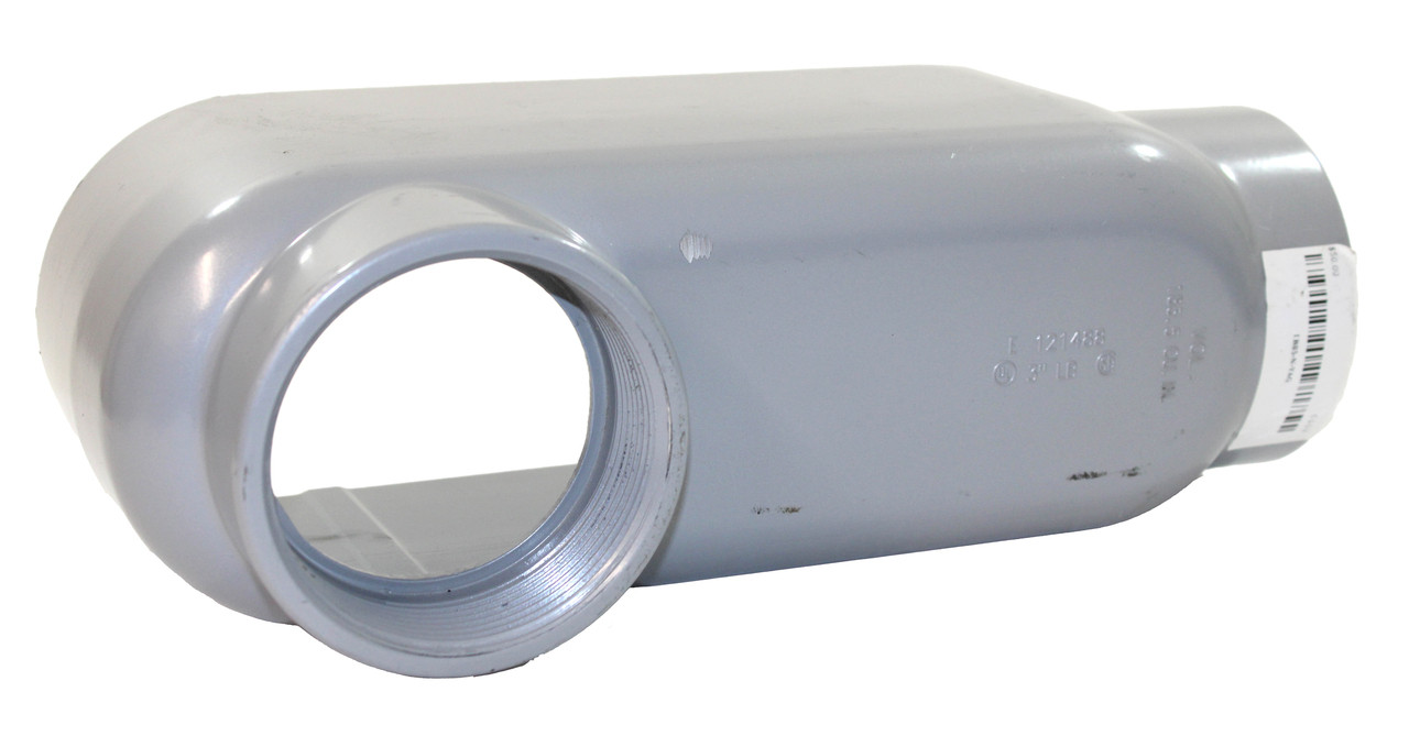 Eaton LB85 Conduit Bodies Diameter: 3 Inch Material: Copper-free Aluminum