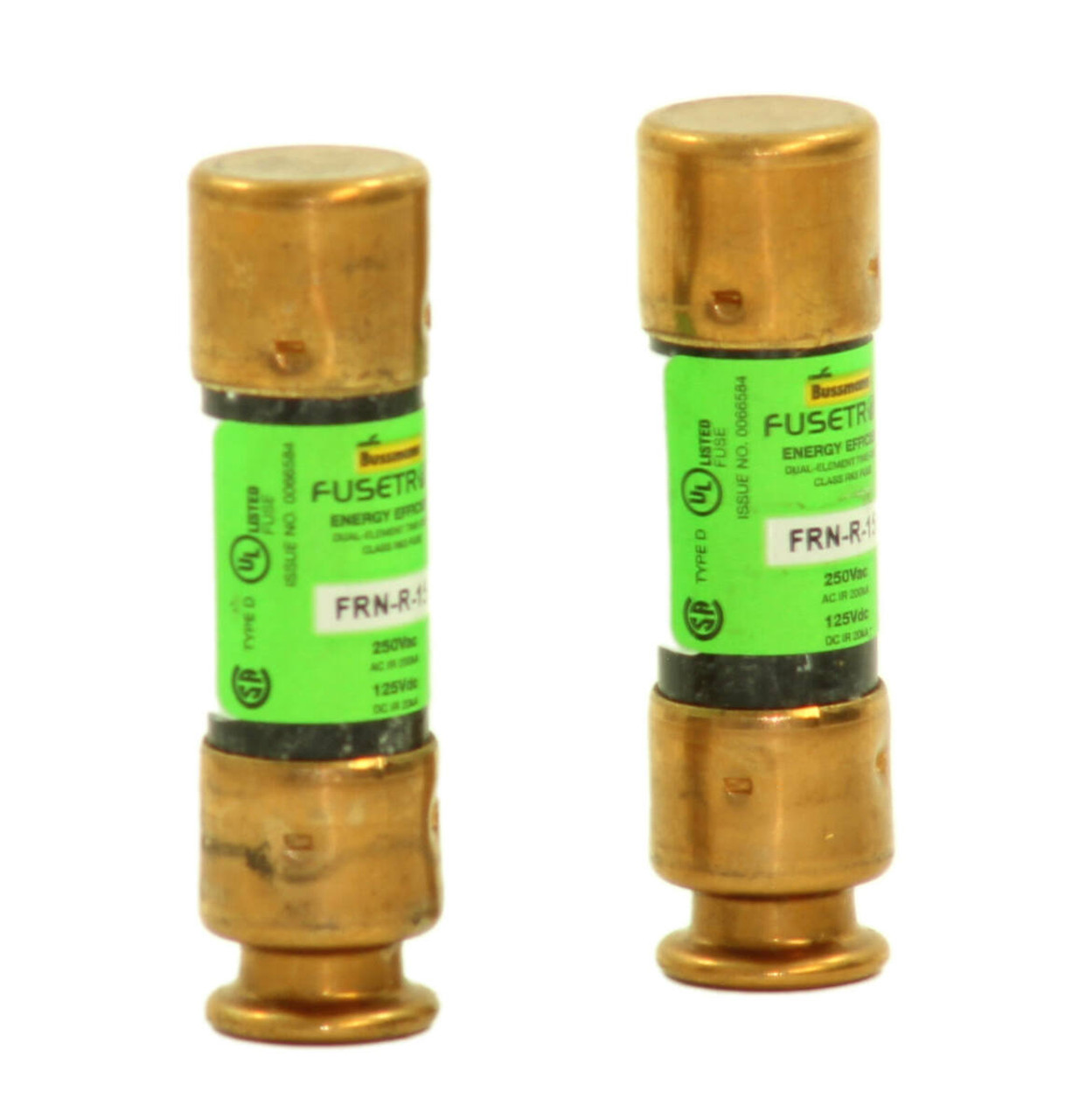 Fusetron FRN-R-15 Fuse 15A 250V