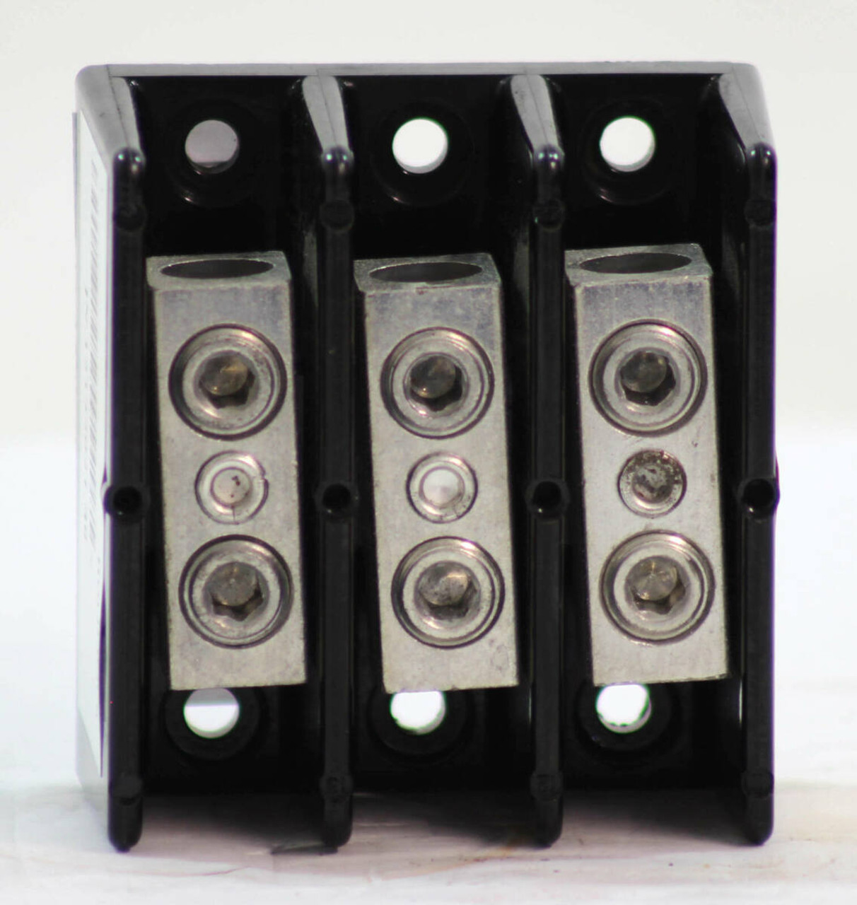Eaton 16204-3 Power Splicer Block 175A 600V 3P 200kA Tin-Plated AL Connector