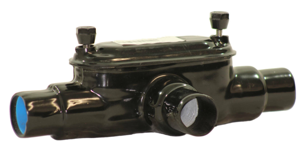 Calbond PV1000T38 Condulet Body Form 8 Material: PVC Coated Steel Diameter: 1 Inch