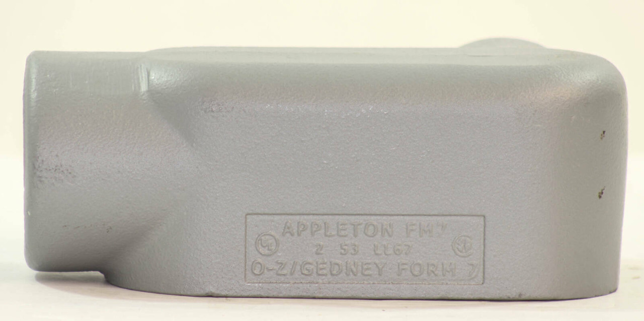 Appleton LL67 Outlet Body Material: Iron Diameter: 2 Inch Form 7