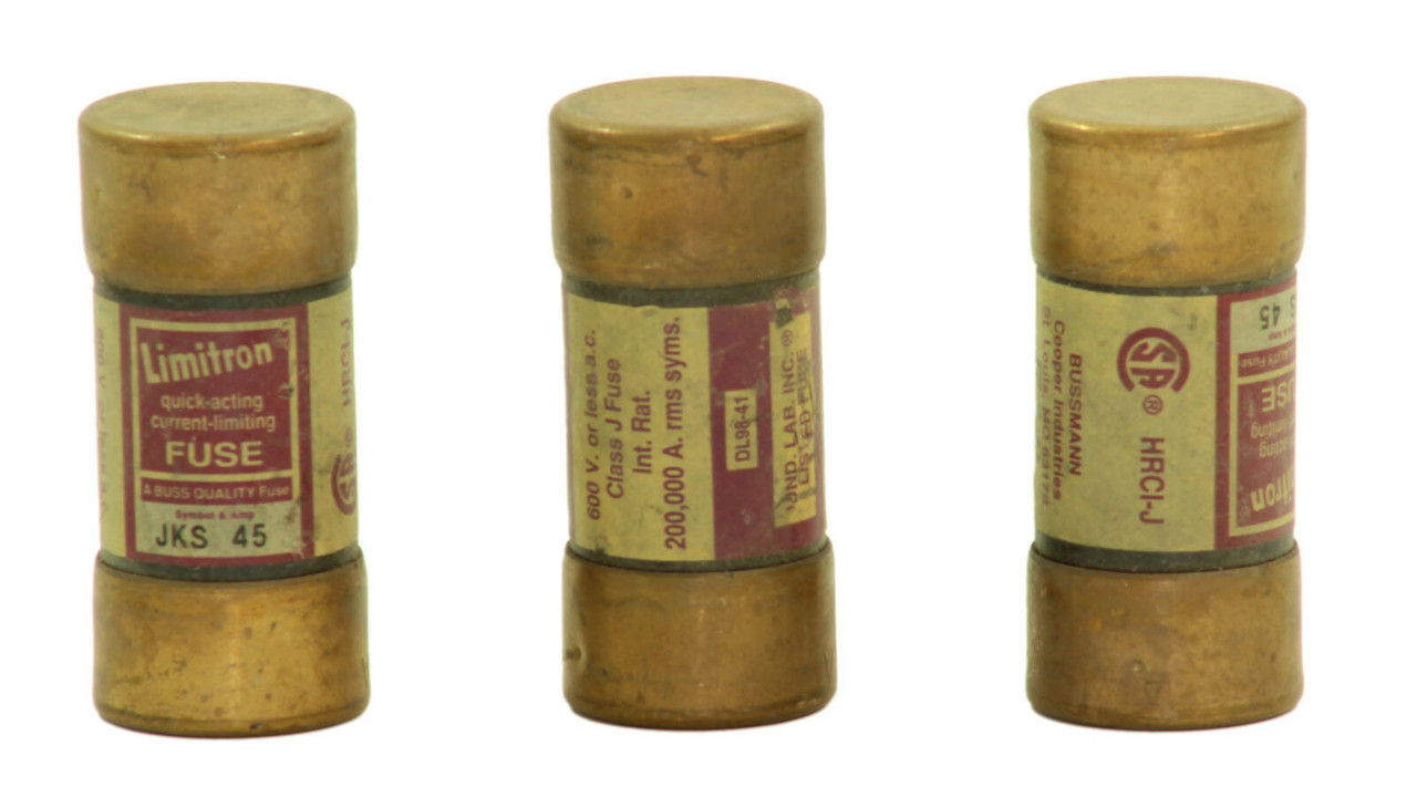 Bussmann JKS 45 Current Limiting Fuse 45A 600V