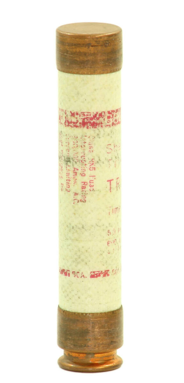 Gould Shawmut TRS50R Fuses 50A 600V Diameter: 1-1/16 Inch L: 5-1/2 Inch S1027081 Class RK5