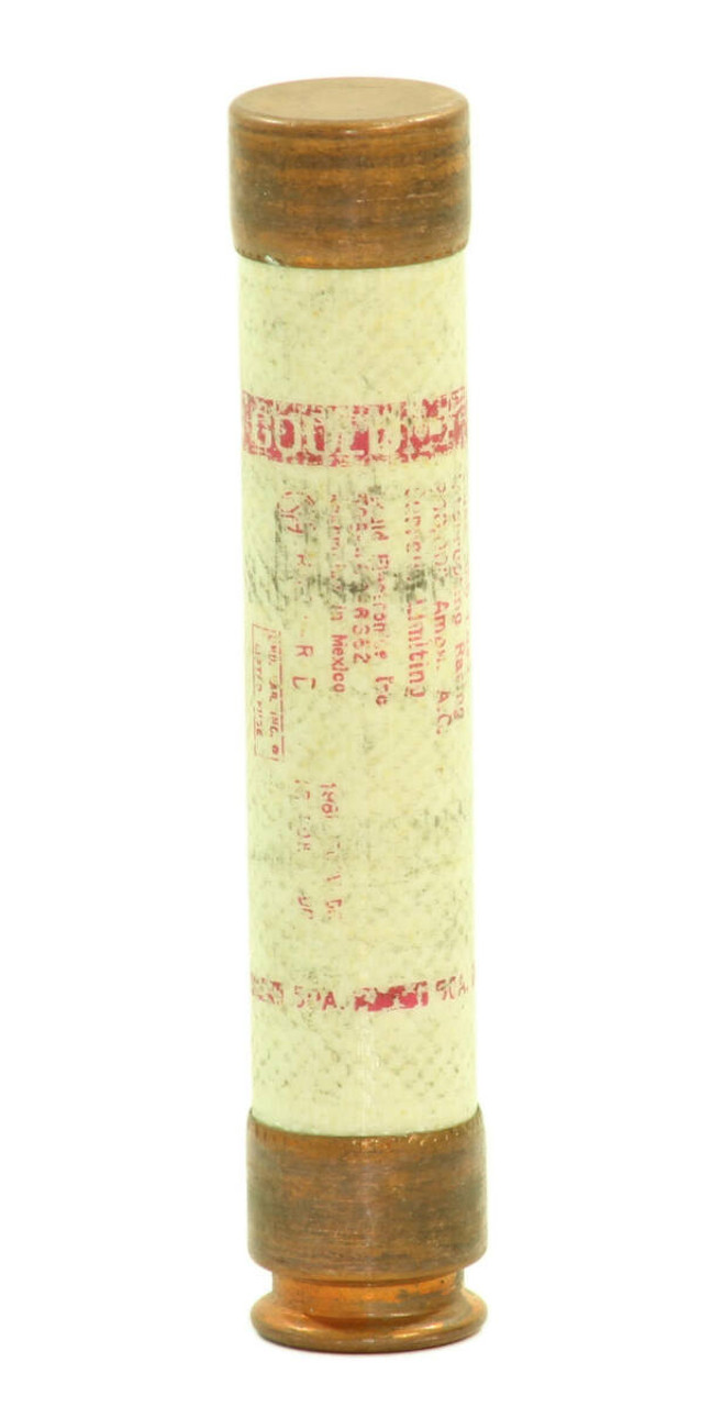 Gould Shawmut TRS50R Fuses 50A 600V Diameter: 1-1/16 Inch L: 5-1/2 Inch S1027081 Class RK5