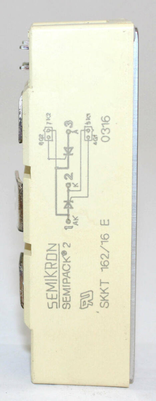 Semikron SKKT162/16E Thyristor Module 1.6 KV 195A 1.5V, SKKD Series