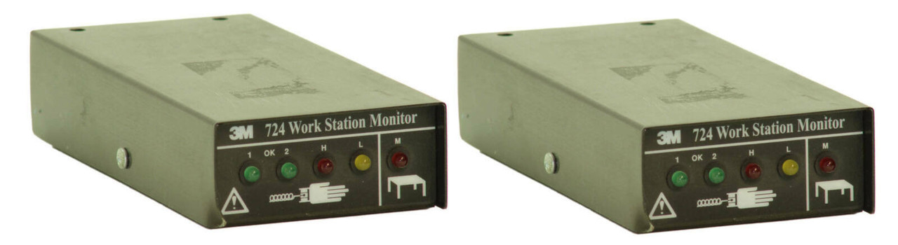 3M 724 Work Station Monitor 25Vdc 50mA Test Voltage 16/9 Resistance Limit 35/10