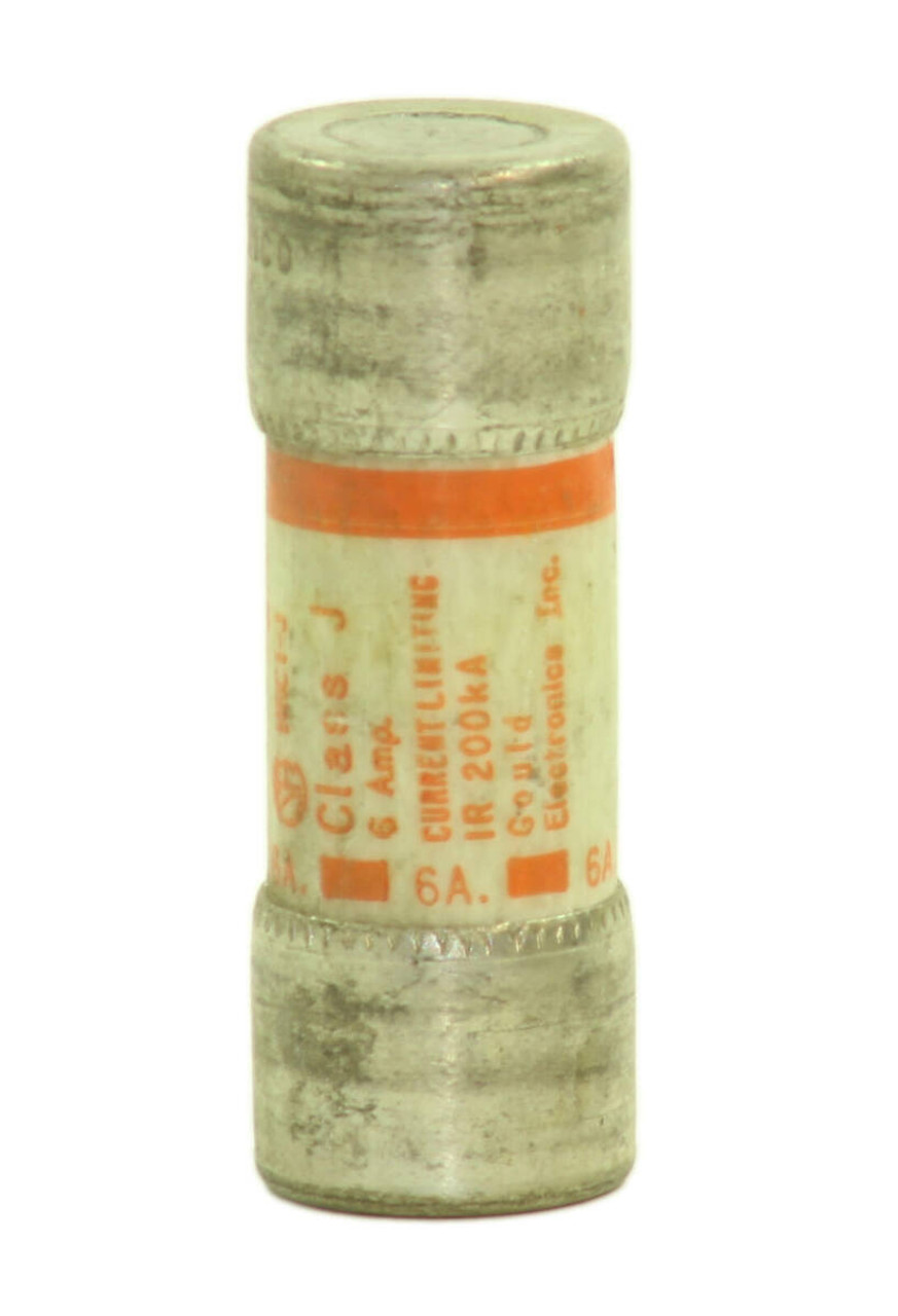 Gould Shawmut A4J6 AmpTrap Fuse 6A 600V Class J