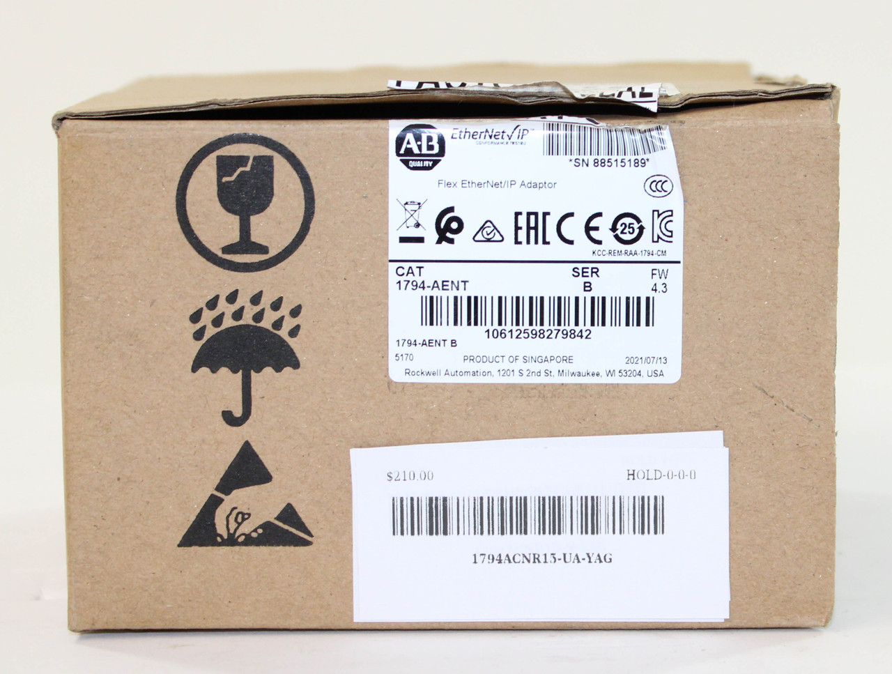 Allen-Bradley 1794ACNR15 Redundant Media Adapterfor Controlnet