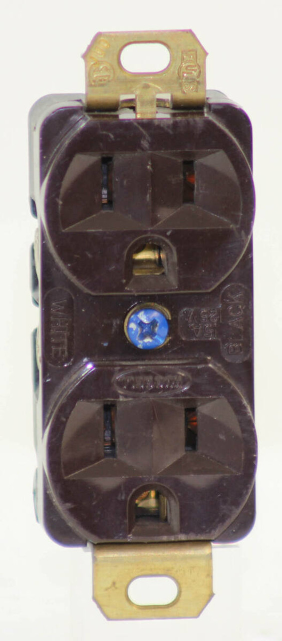 Hubbell HBL5252 Duplex Receptacles 15A, 125 V , 5-15R