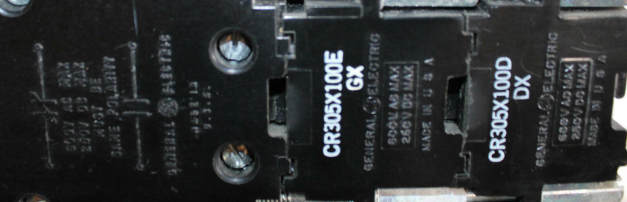 General Electric CR306F004 Magnetic Motor Starter 150A 600V NEMA: 4 110/120 V Coil AC Non-Reversing