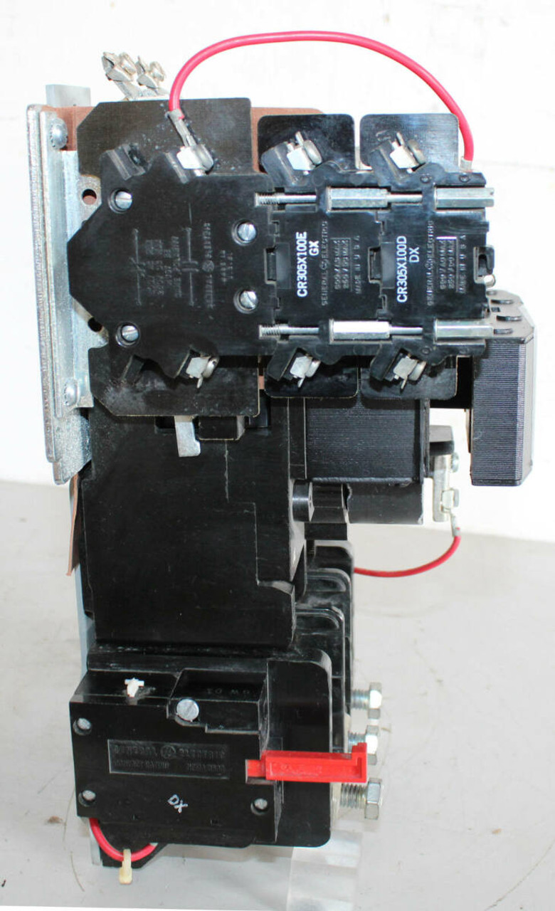 General Electric CR306F004 Magnetic Motor Starter 150A 600V NEMA: 4 110/120 V Coil AC Non-Reversing