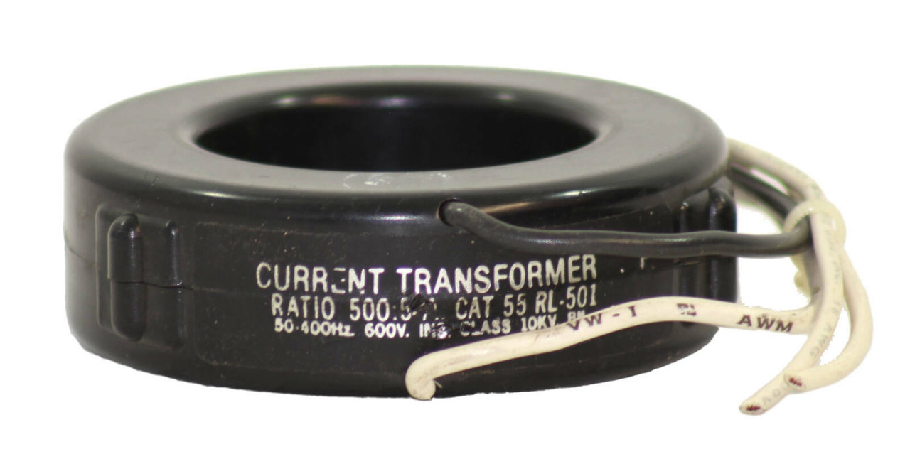 Pioneer Instrumentation 55 RL-501 Current Transformer 600V Ratio: 500:5