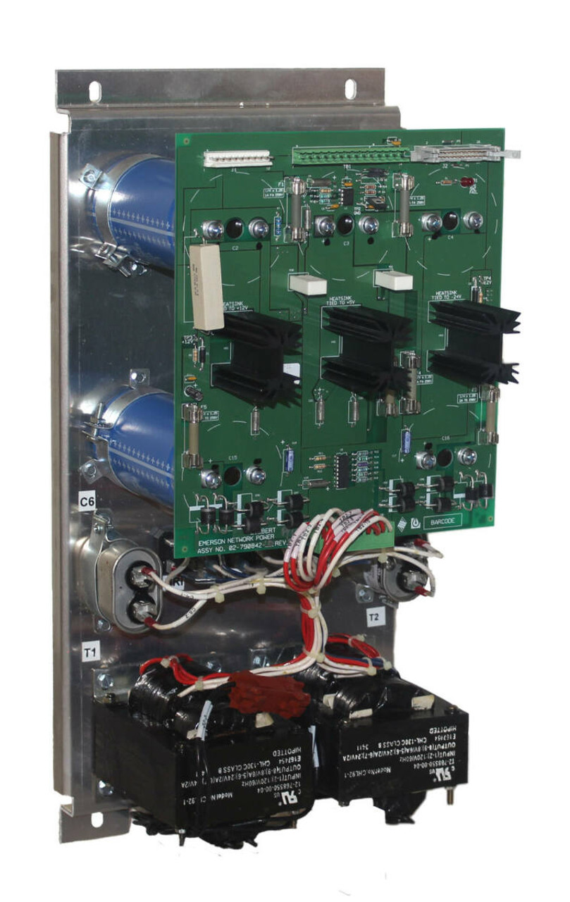 Liebert Emerson 02-790380-60 Network Power Supply Assembly Input: 1-2 Output: 8-9