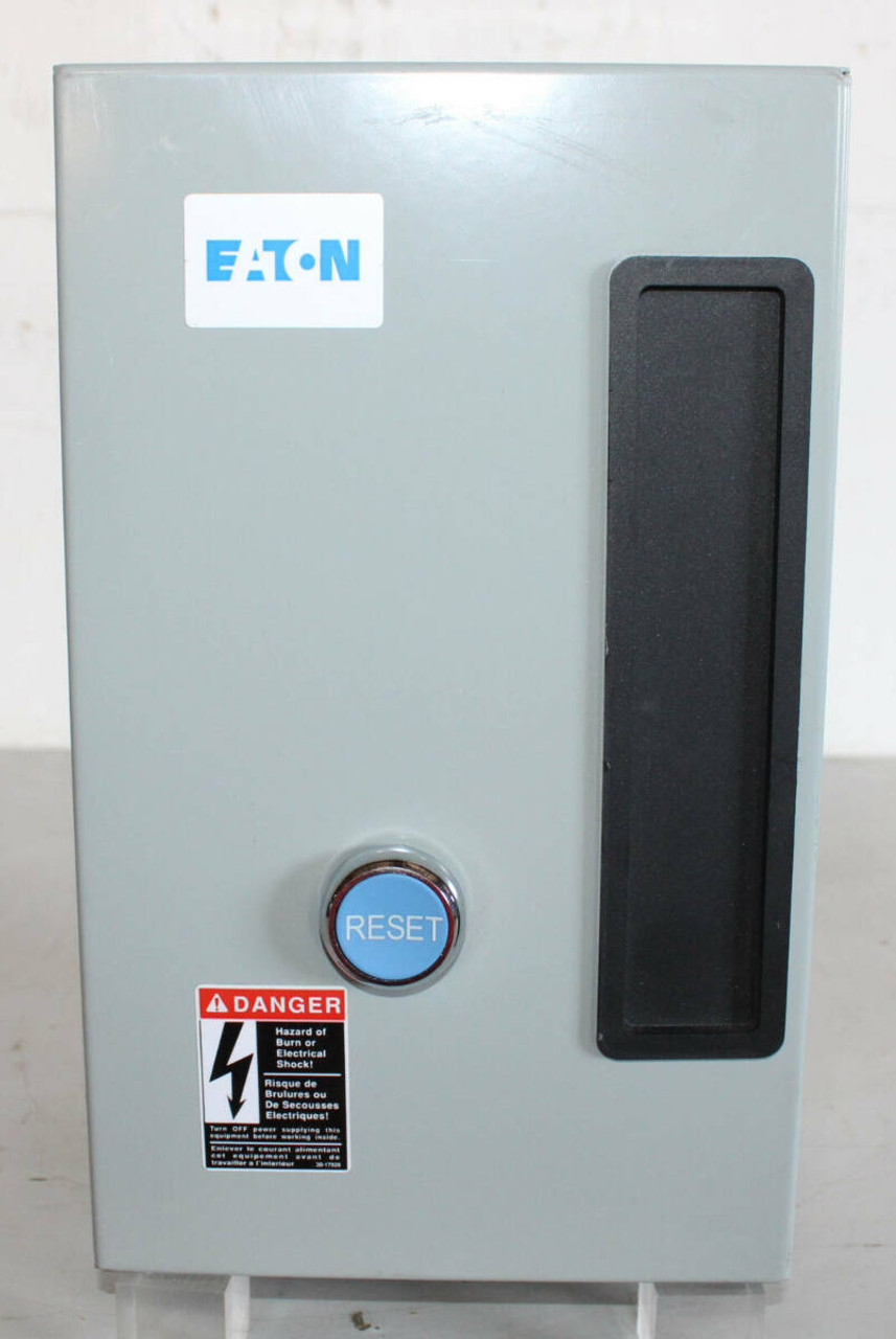 Eaton ECN0501AAA Motor Control Starter 45A 600V NEMA: 1 110/120 V Coil Non-Combination Non-Reversing, R63/B