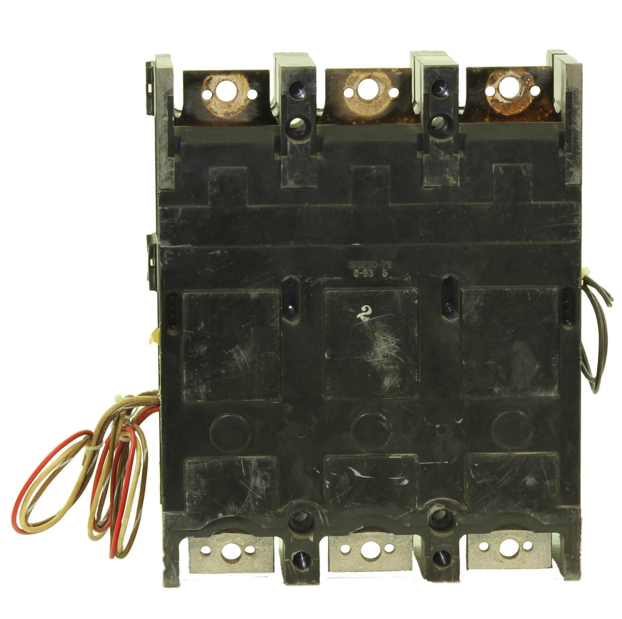 General Electric TJK636Y600 Switch 600A 600V 3P 22KA with 3 Auxiliary Switches, Shunt Trip, NO Lugs