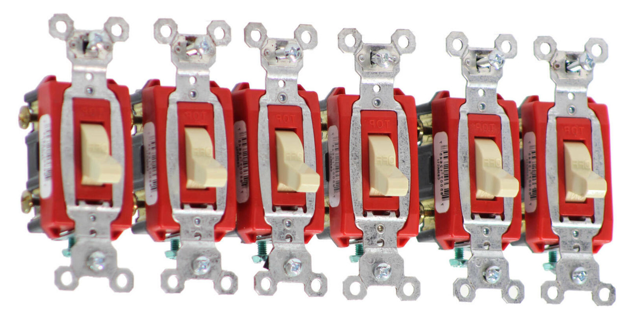 Pass And Seymour CS20AC1I Commerical Specification Grade Switch 20A 120/277V Single Pole