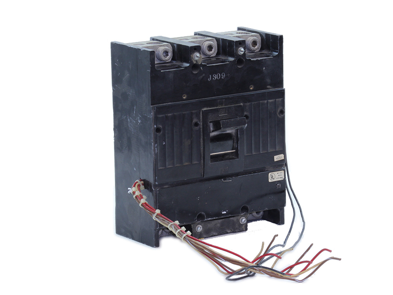 General Electric TJK436Y400 Molded Case Switch 400A 600V 3P 22ka Shunt + 2X Auxiliary