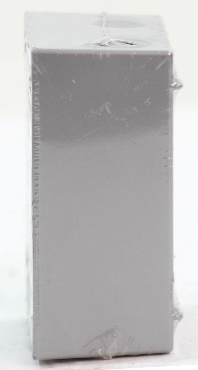 Crouse-Hinds TP7042 Outlet Box One Gang Weatherproof, (5) 1/2 Inch holes, 18.3 CU IN Capacity, Gray