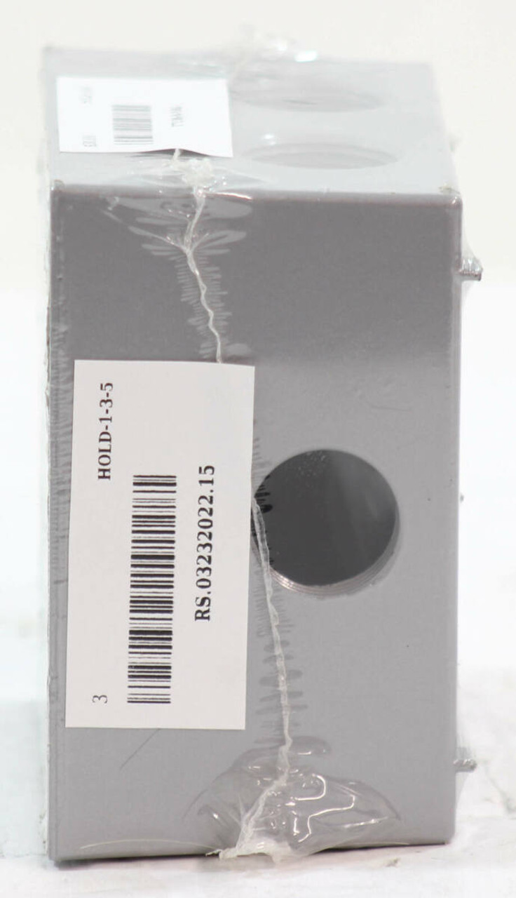 Crouse-Hinds TP7138 Outlet Box Two Gang Deep Weatherproof with Side Entry (7) 3/4 Inch Hole, 2-5/8 Inch Deep, 36.0 CU Inch Capacity