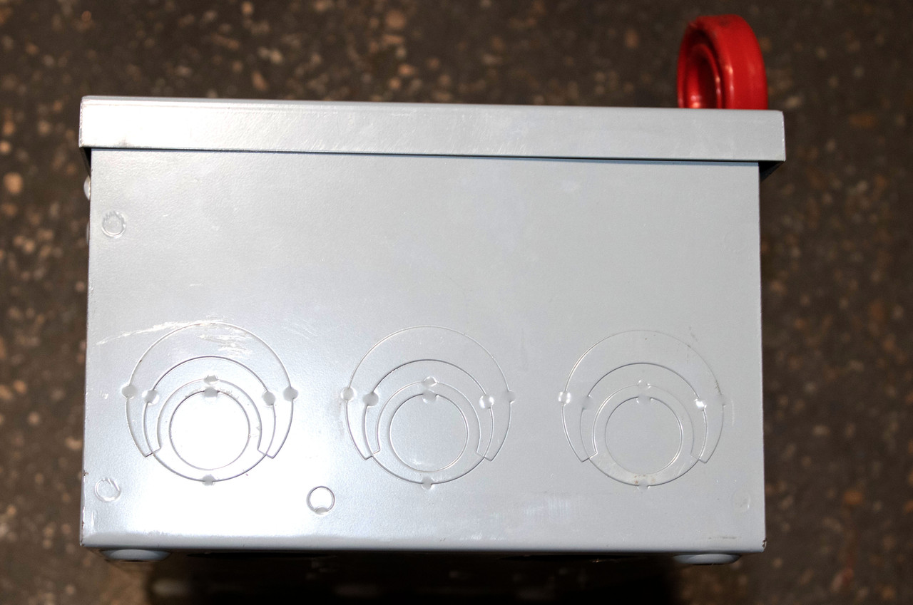 Eaton DH361UGK Heavy Duty Safety Switch 30A 600V 3P NEMA: 1 Non-Fusible: Yes
