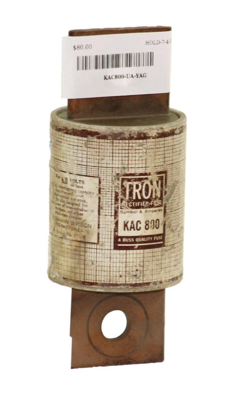 Bussmann KAC 800 Rectifier Fuse 800A 600V