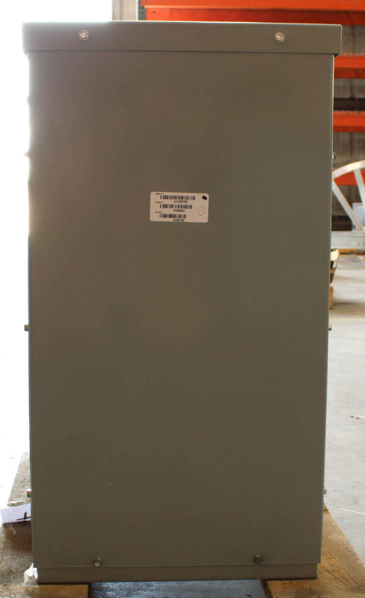 Eaton V48M28T15EE 15kVA 3-Phase Transformer 480V/208Y/120V 150°C Rise Aluminum Coil