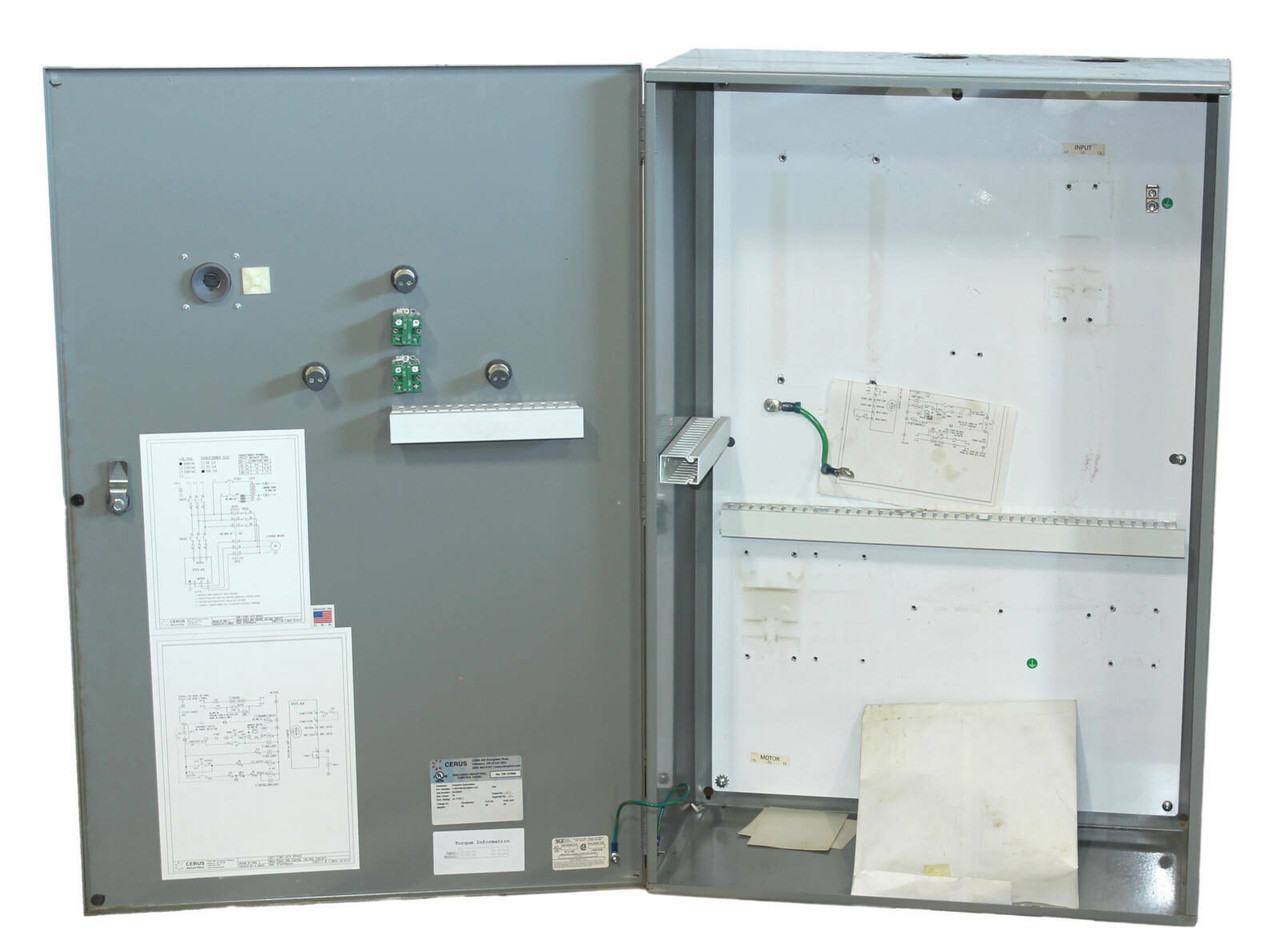 Cerus Industrial C1/BYPSFS072MXX-J-01 Enclosure NEMA 1 12D 24W 36H CB-157693
