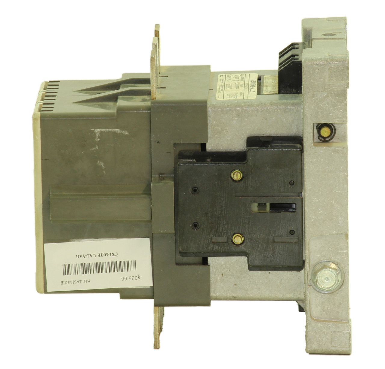 Siemens-Allis CXL40*3E Contactor 135A 600V 3P NEMA Size 4 Model E Coil 120V 60Hz